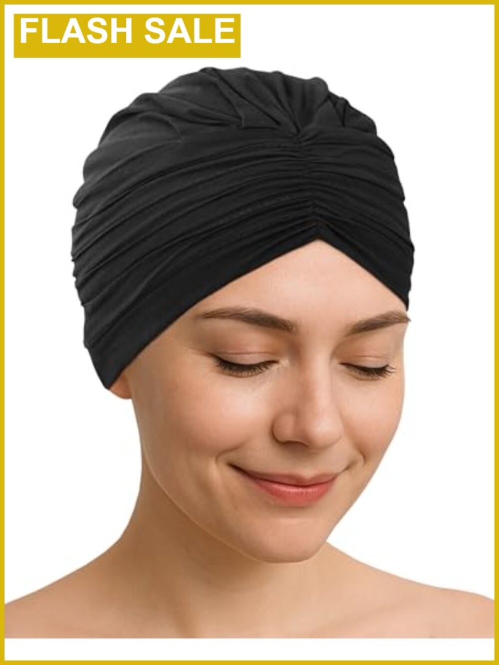 Soft Bamboo Viscose Chemo Cap Turban Beanie for Hair Loss